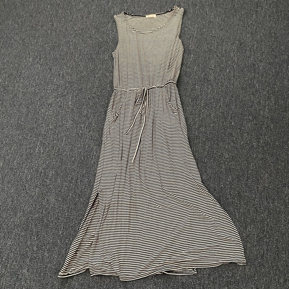 Striped maxi dress